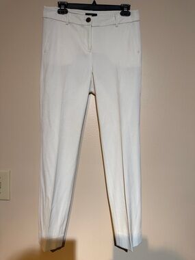 J. Crew Cream Tailored Dress Pants